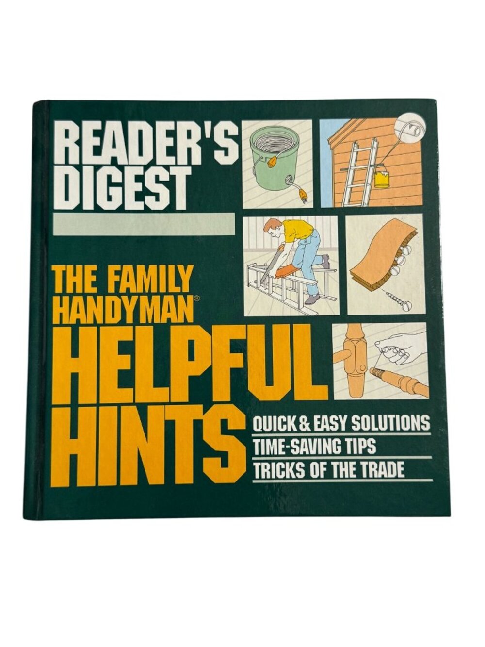 Readers Digest The Family Handyman Helpful Hints Hardcover Book